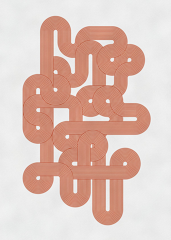 Lignes Entrelacees sans cadre