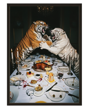 Diner Sauvage avec cadre