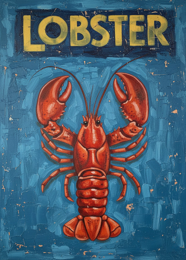Le Homard Bleu sans cadre