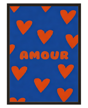 Amour Coeur avec cadre