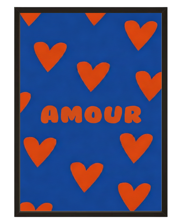 Amour Coeur avec cadre