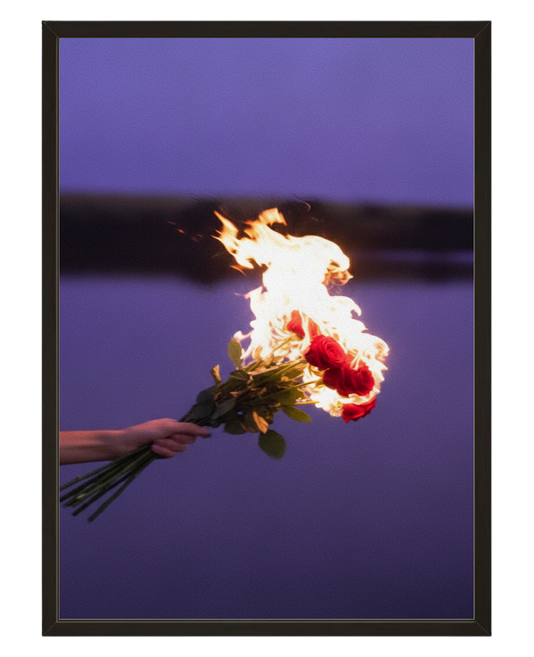 Le Bouquet avec cadre