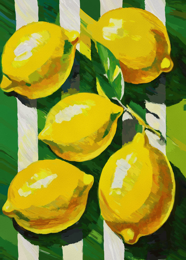 Citrons Rayes sans cadre