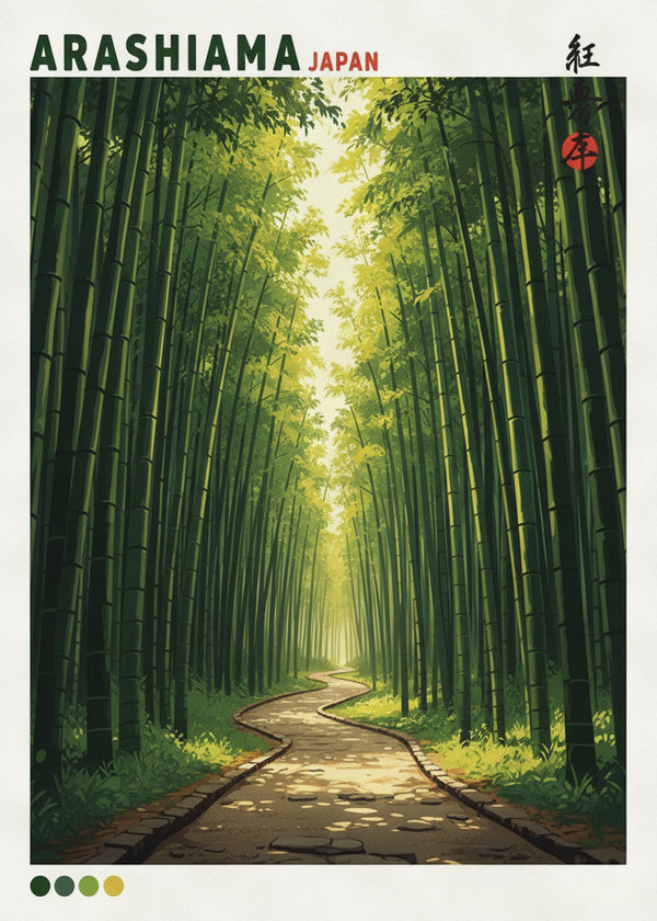 Foret Bambous sans cadre