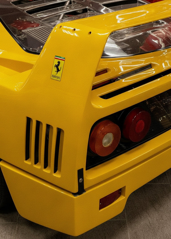 Detail Ferrari sans cadre