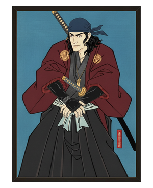 Ronin Ecarlate avec cadre