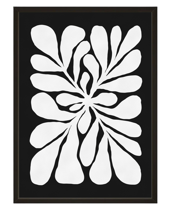 Eclosion Blanche avec cadre