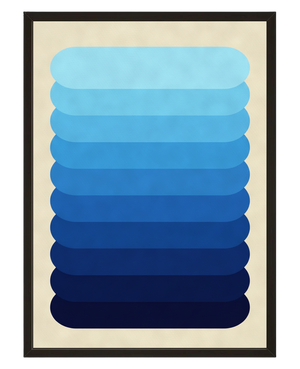 Degrade Azur avec cadre