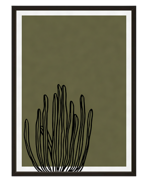 Le Cactus 1 avec cadre