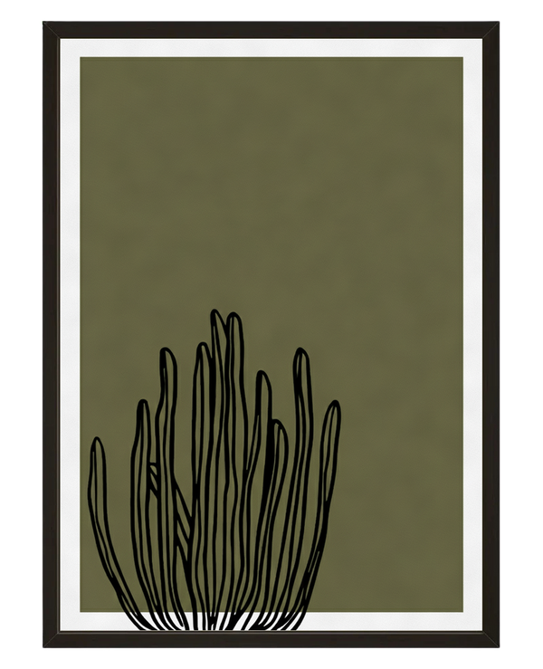 Le Cactus 1 avec cadre