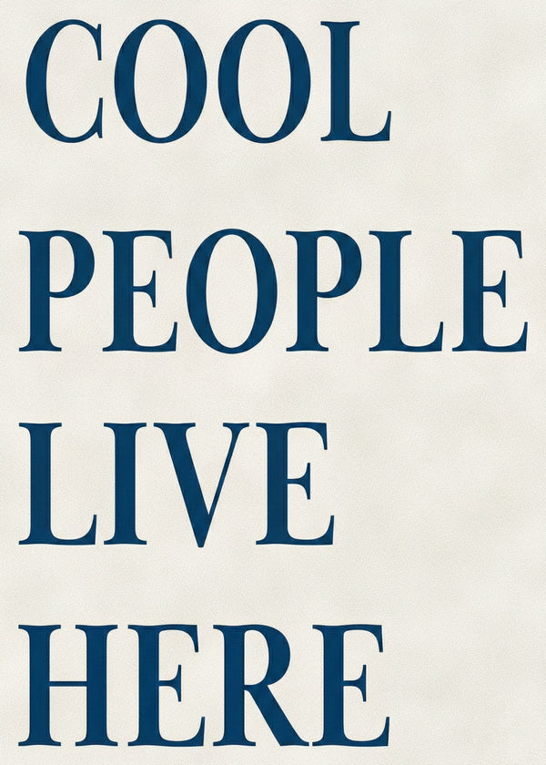 Cool People sans cadre