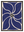 La Fleur Bleu avec cadre
