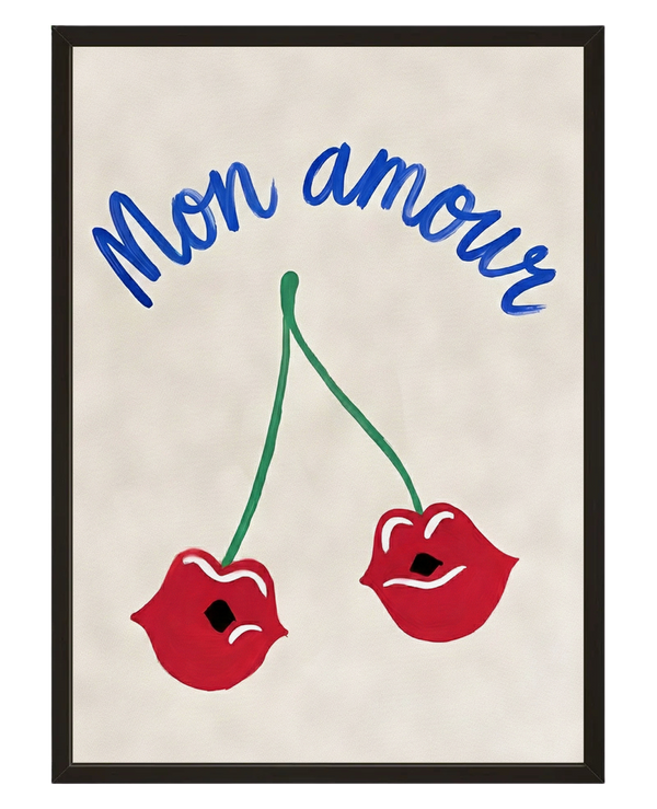Mon Amour avec cadre