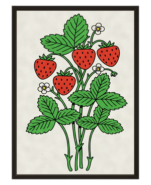 Fraises Sauvages avec cadre