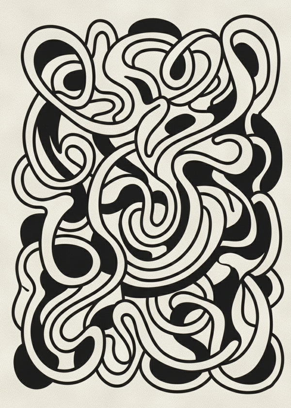 La Forme Noir sans cadre