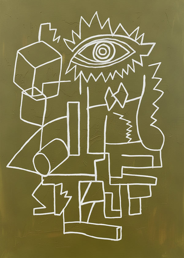 Le Dessin Blanc sans cadre