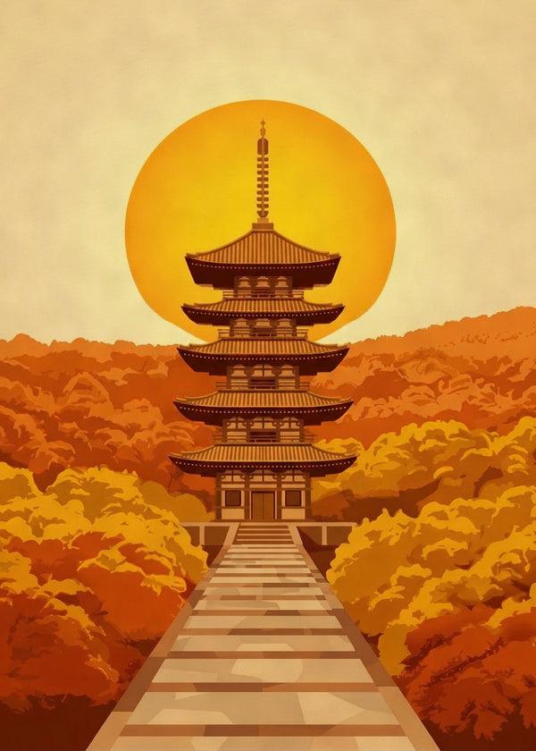 Pagode Doree sans cadre