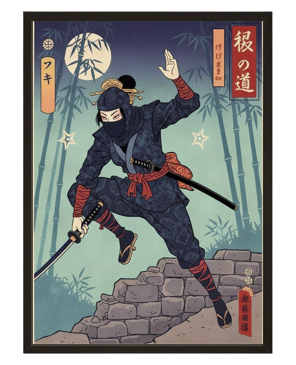 Ombre Shinobi avec cadre