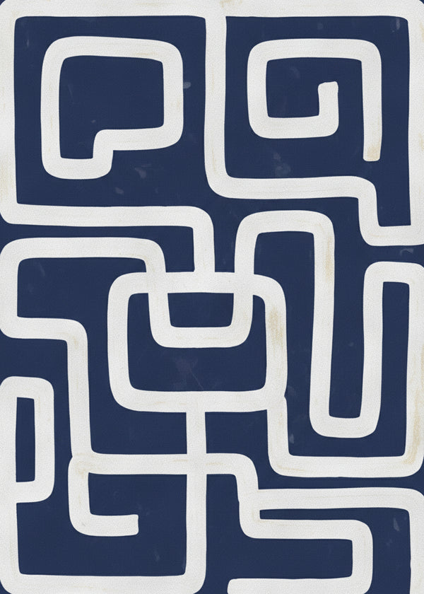 Labyrinthe Blanc sans cadre