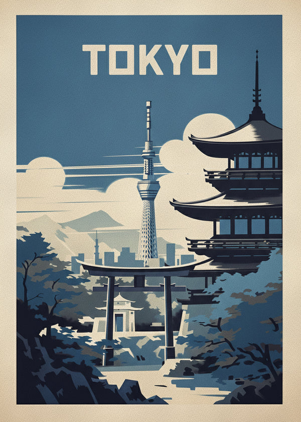 Tour Tokyo sans cadre