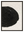 Cercle Noir avec cadre