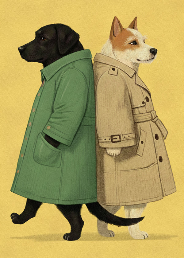 Inspecteurs Chiens sans cadre