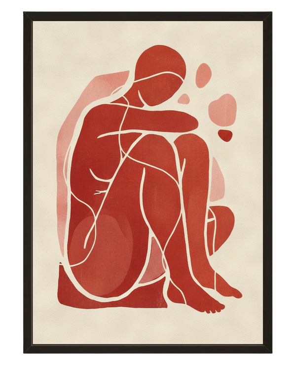 La Femme Nue 3 avec cadre