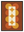 Bulles Ambre avec cadre