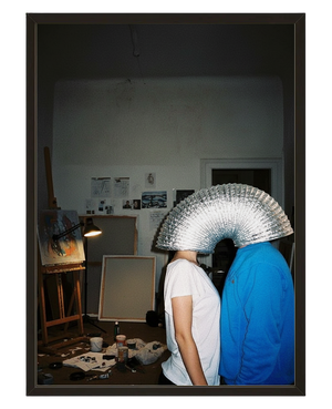 L Inconnu De L Atelier avec cadre