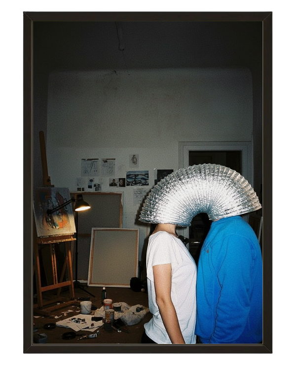 L Inconnu De L Atelier avec cadre