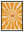 Rayonnement Ocre avec cadre
