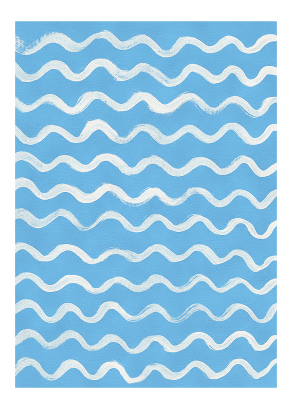 Ondes Bleues sans cadre