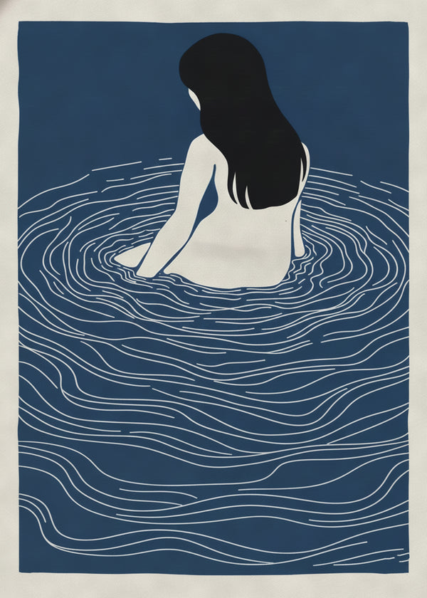 La Femme Dans L Eau sans cadre