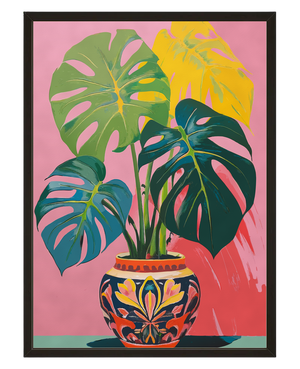 Palmes Tropicales avec cadre