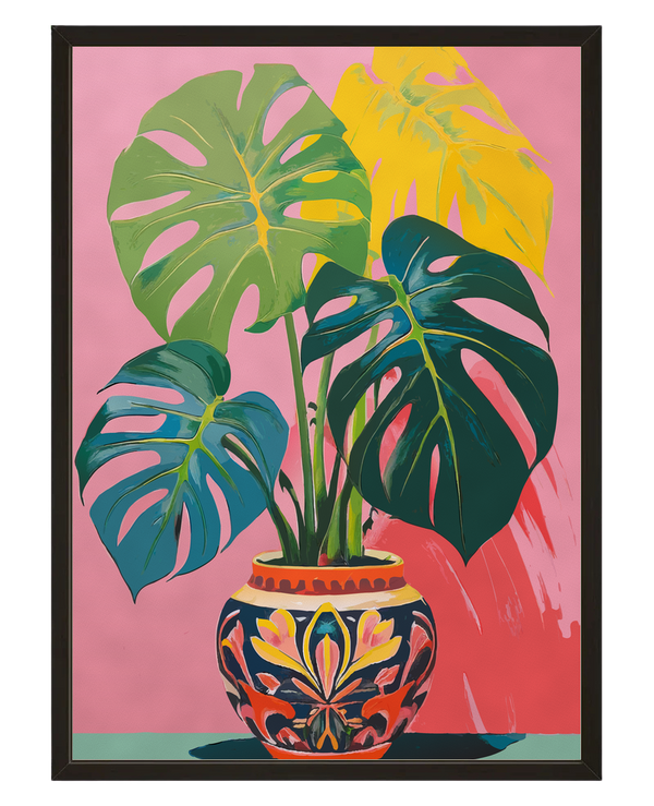 Palmes Tropicales avec cadre