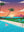 Coucher De Miami sans cadre