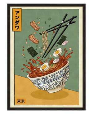 Ramen Explosion avec cadre
