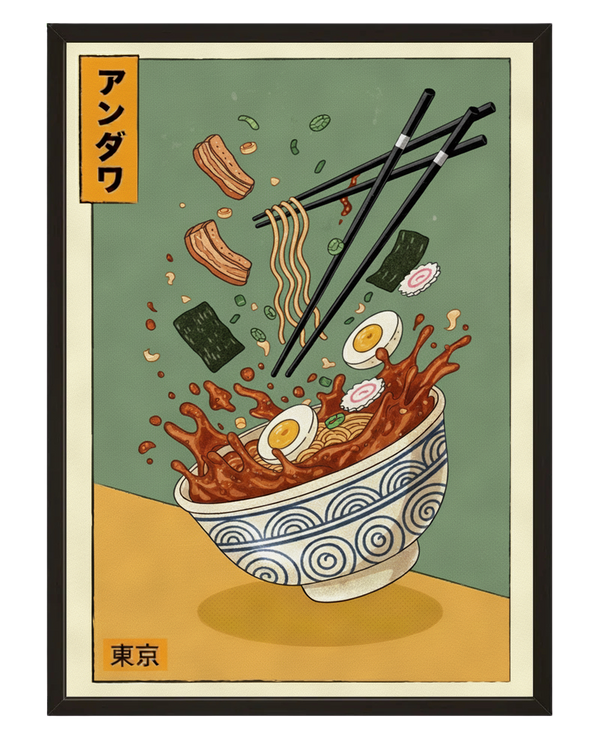 Ramen Explosion avec cadre