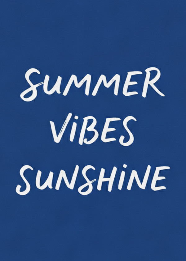 Summer Vibes Sunshine sans cadre