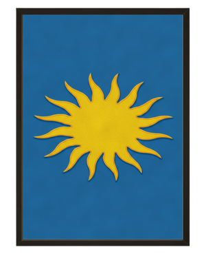 Soleil Levant avec cadre