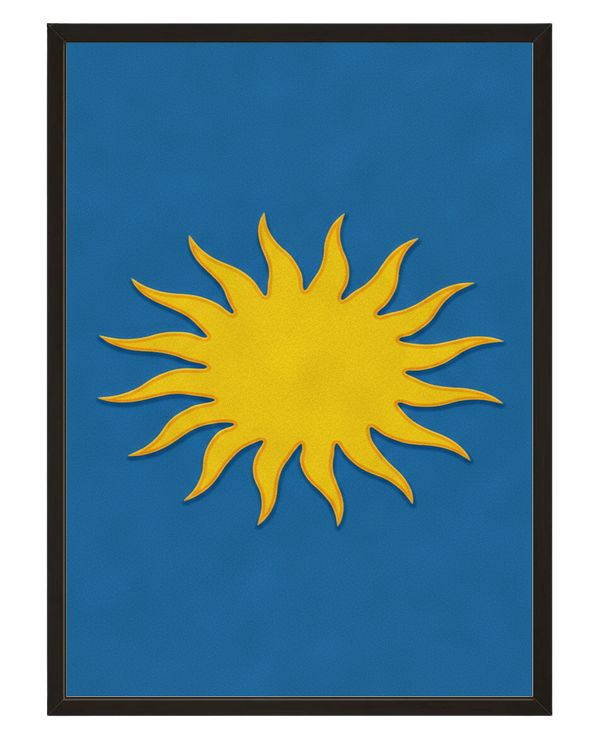 Soleil Levant avec cadre