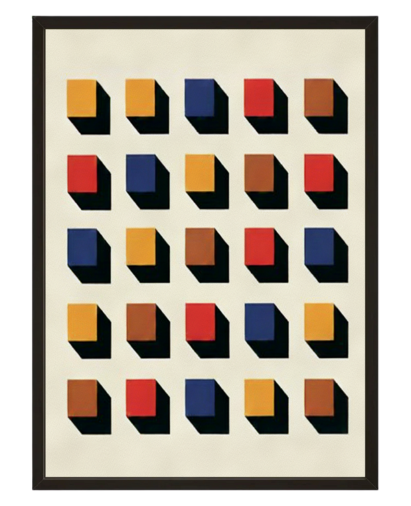 Cubes 90 S avec cadre