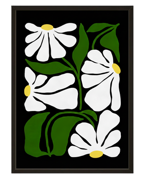 Petales Contrastes avec cadre
