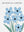 Bleuets Doux sans cadre