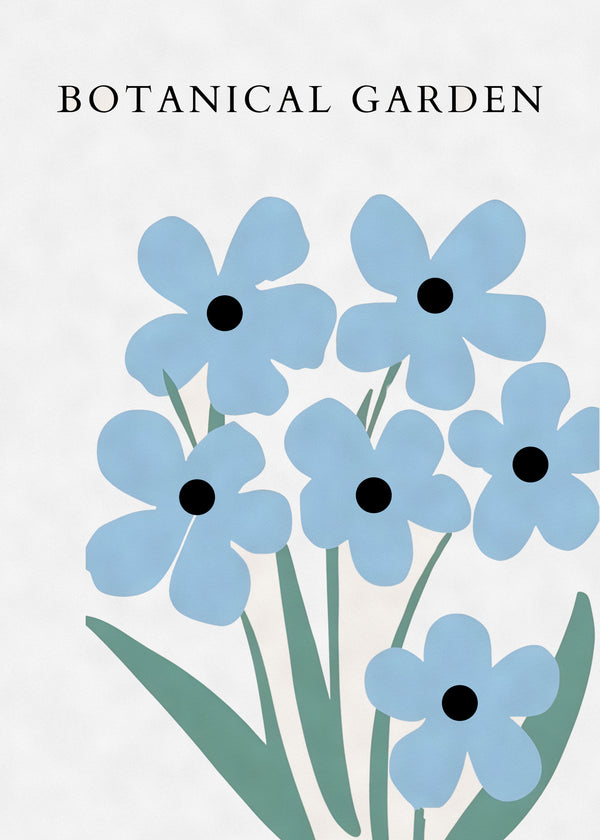 Bleuets Doux sans cadre