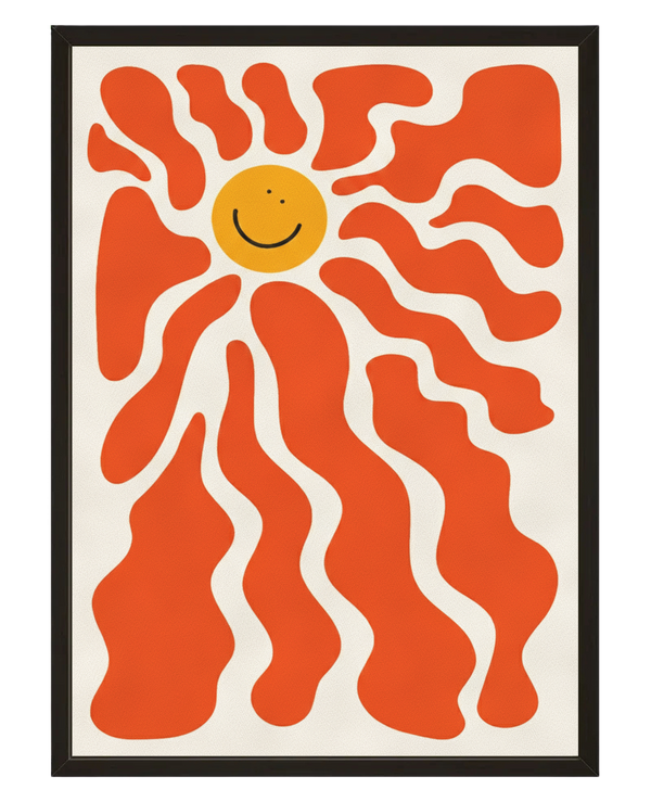 Sourire Solaire avec cadre