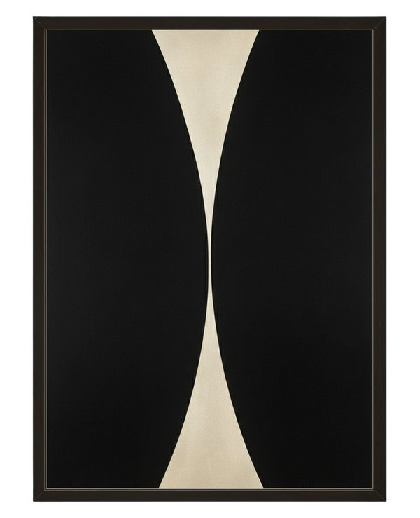 Rond Noir avec cadre