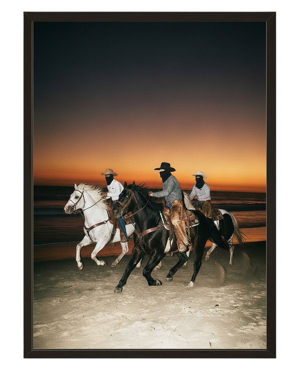 Cavaliers Du Crepuscule avec cadre