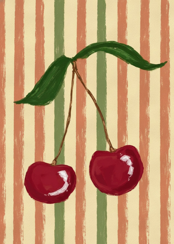 Duo De Cerises sans cadre