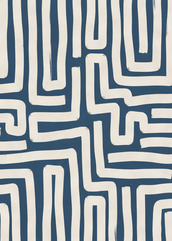 Labyrinthe Bleu sans cadre